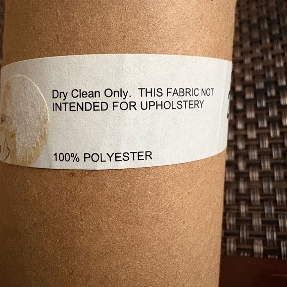 56X72 Fabric Rexburg Carmine Heavy Old World Turkish Geometric Made In USA 2 Yds - Picture 4 of 4